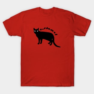 Cat What -  Black Cat T-Shirt